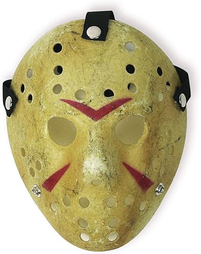 Miniatura 2 de CASA CLAUSI Mask Cosplay Halloween Costume Mask Prop Horror Hockey Yellow