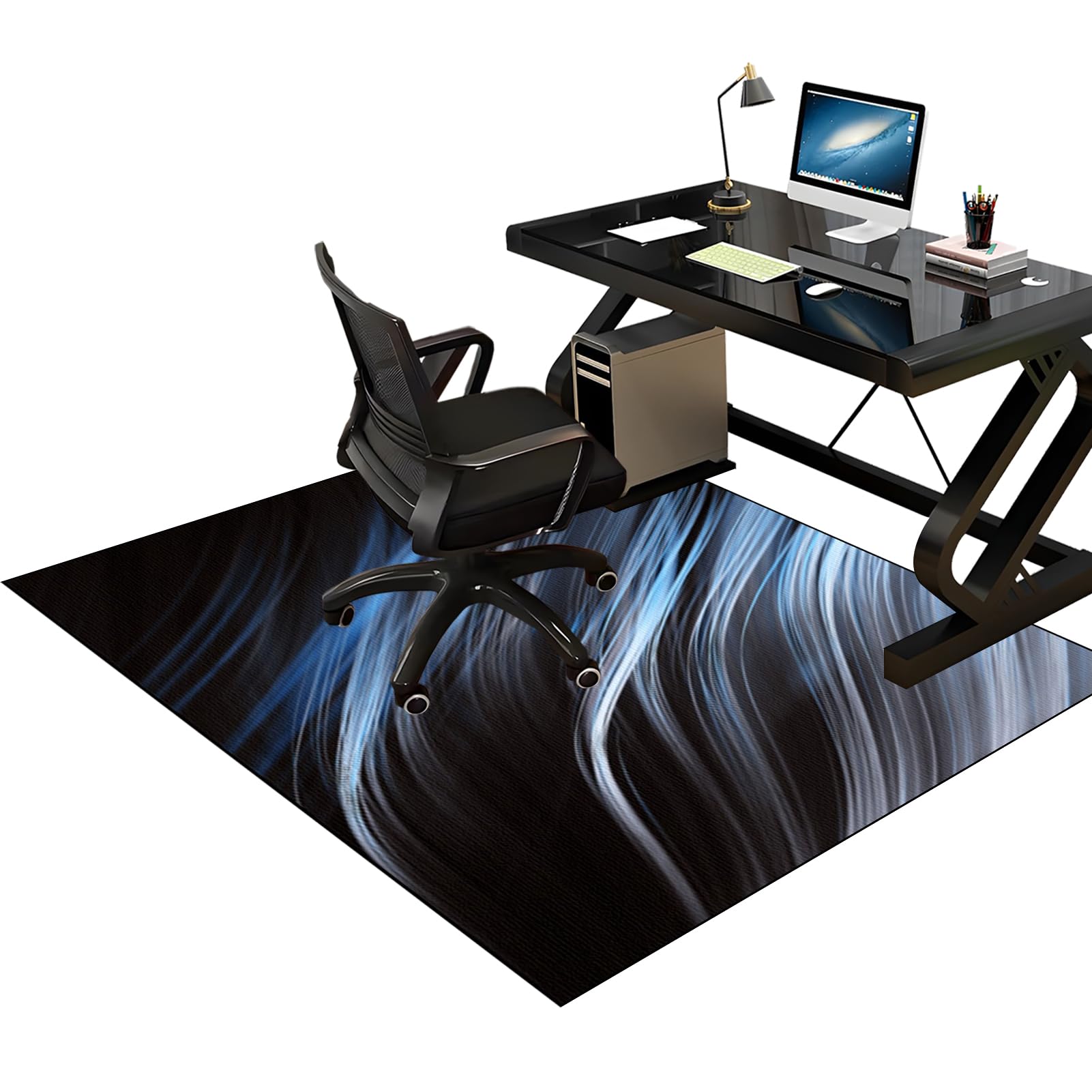 Oficina Alfombra for Silla de Escritorio 70 x 120 cm Alfombras para Sillas de Rueda Alfombra Silla Gaming Alfombra para Silla para Casa Oficina Escritorio para Protección del Suelo