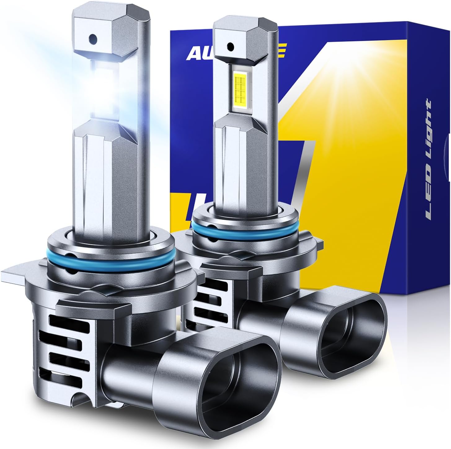 AUTOONE 9012 Bulbs for fog lights, 24000 lumens, 6500K