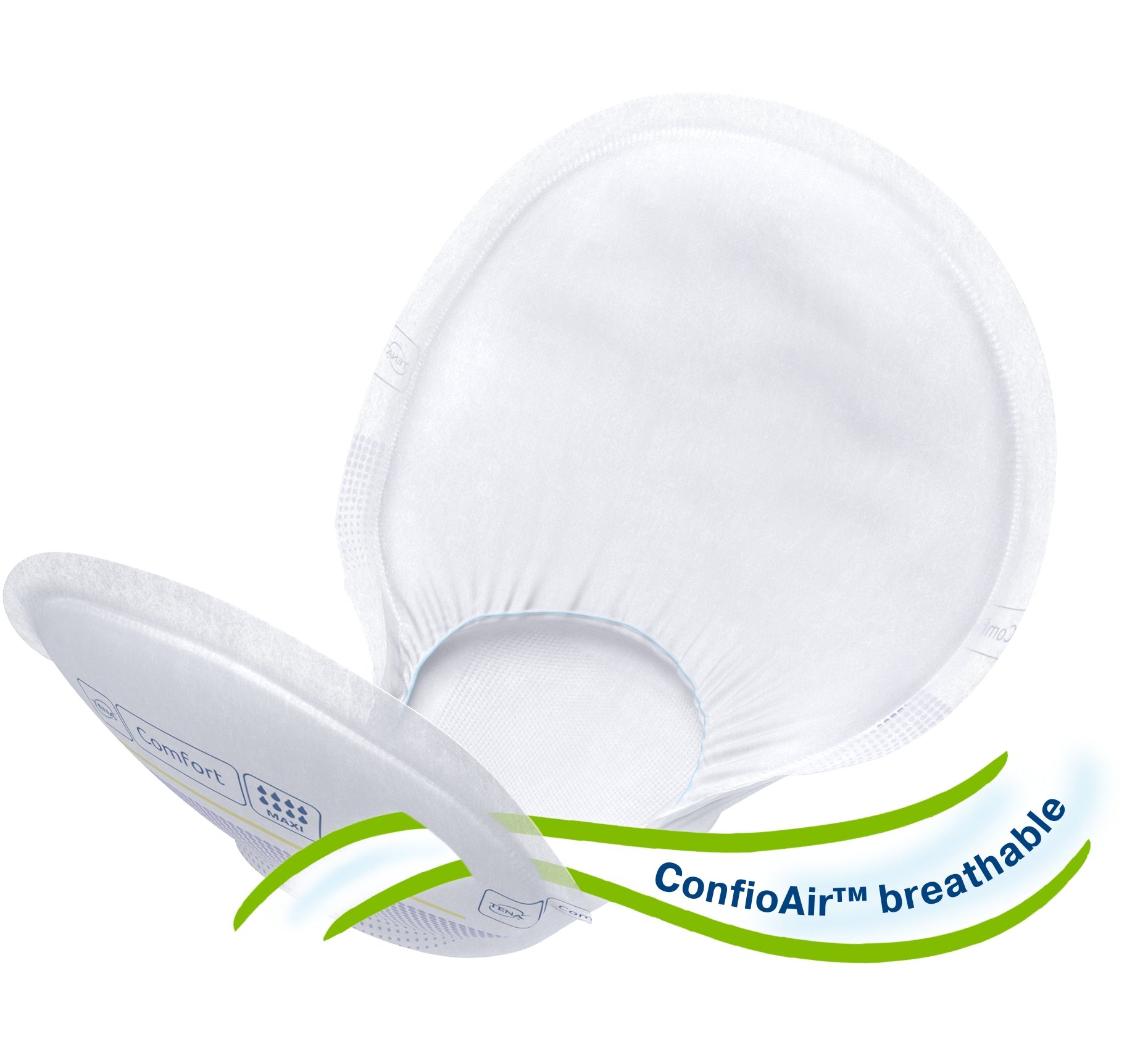 Bragas Compresas para incontinencia Case Saver 2 x TENA Comfort Maxi tacto agrietada grandes rilievi contorno (2400ml) – Paquete de 28