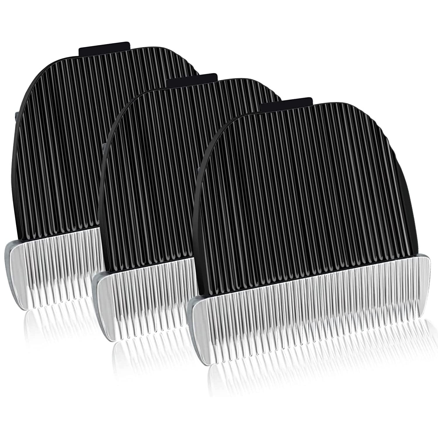 Audoc 3Pack Dog Grooming Blades Compatible with ONEISALL Pet Clippers，Low Noise，Made of Stainless Steel Pet Clipper Blade