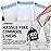 Lunderg Commode Liners - Value Pack 100 Count Universal Fit - Medical Grade Bedside Liners Disposable for Adult Commode Chair, Portable or Camping Toilet Bags