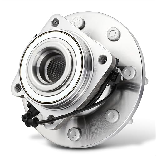 Miniatura 2 de [Left/Right Side] Front Wheel Bearing Hub Assembly w/ABS Sensor Compatible with 11-20 Silverado/Sierra 2500 3500