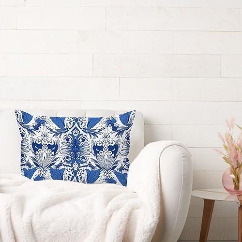 Vista 243 de ArogGeld Chinoiserie - Funda de cojín con estampado de leopardo y guepardo fucsia, con manchas de animales de vaca, color rosa oscuro, decoración