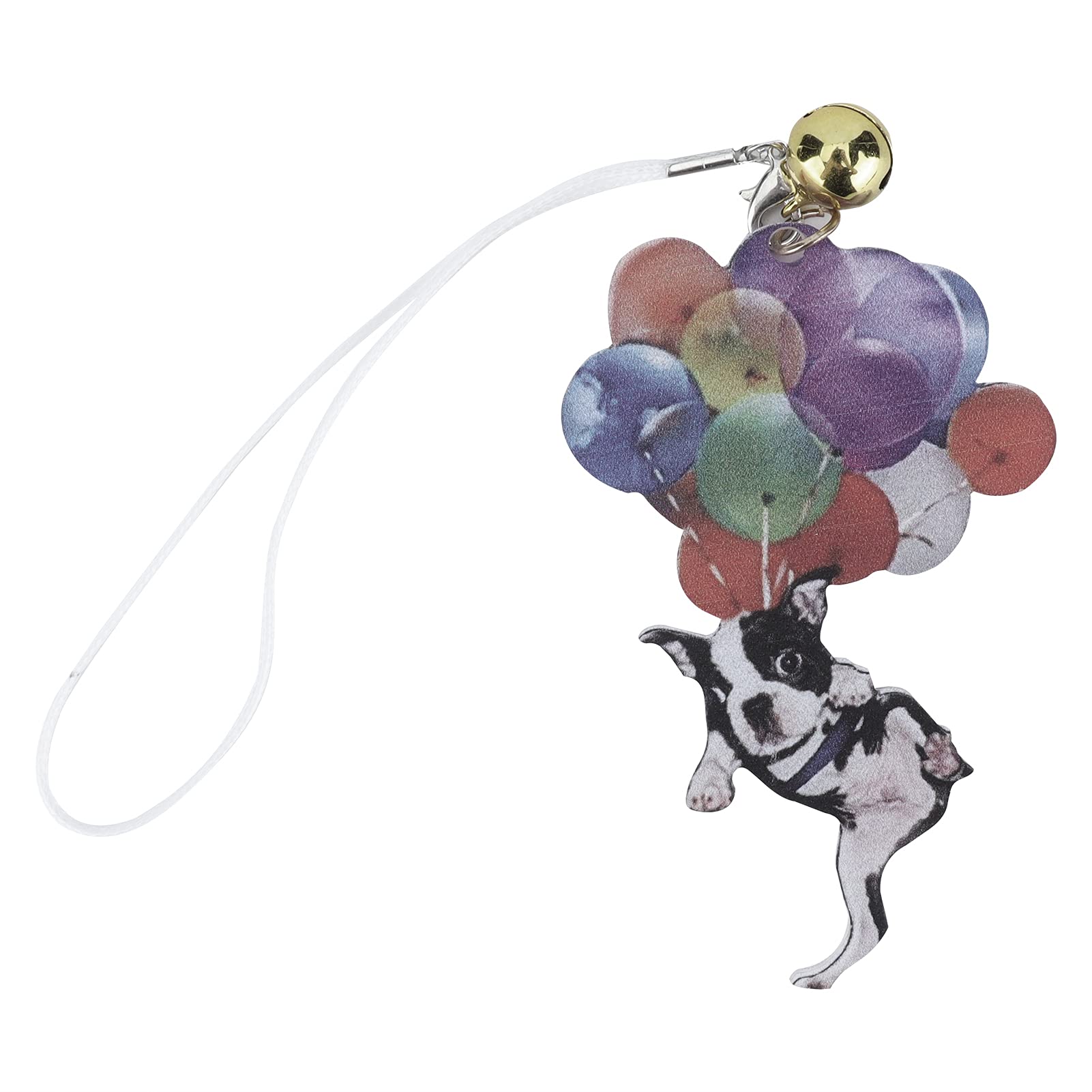 Ciondolo Auto Bulldog Divertente - Ornamento Per Specchietto Retrovisore In Resina | Idea Regalo Per Amanti Degli Animali