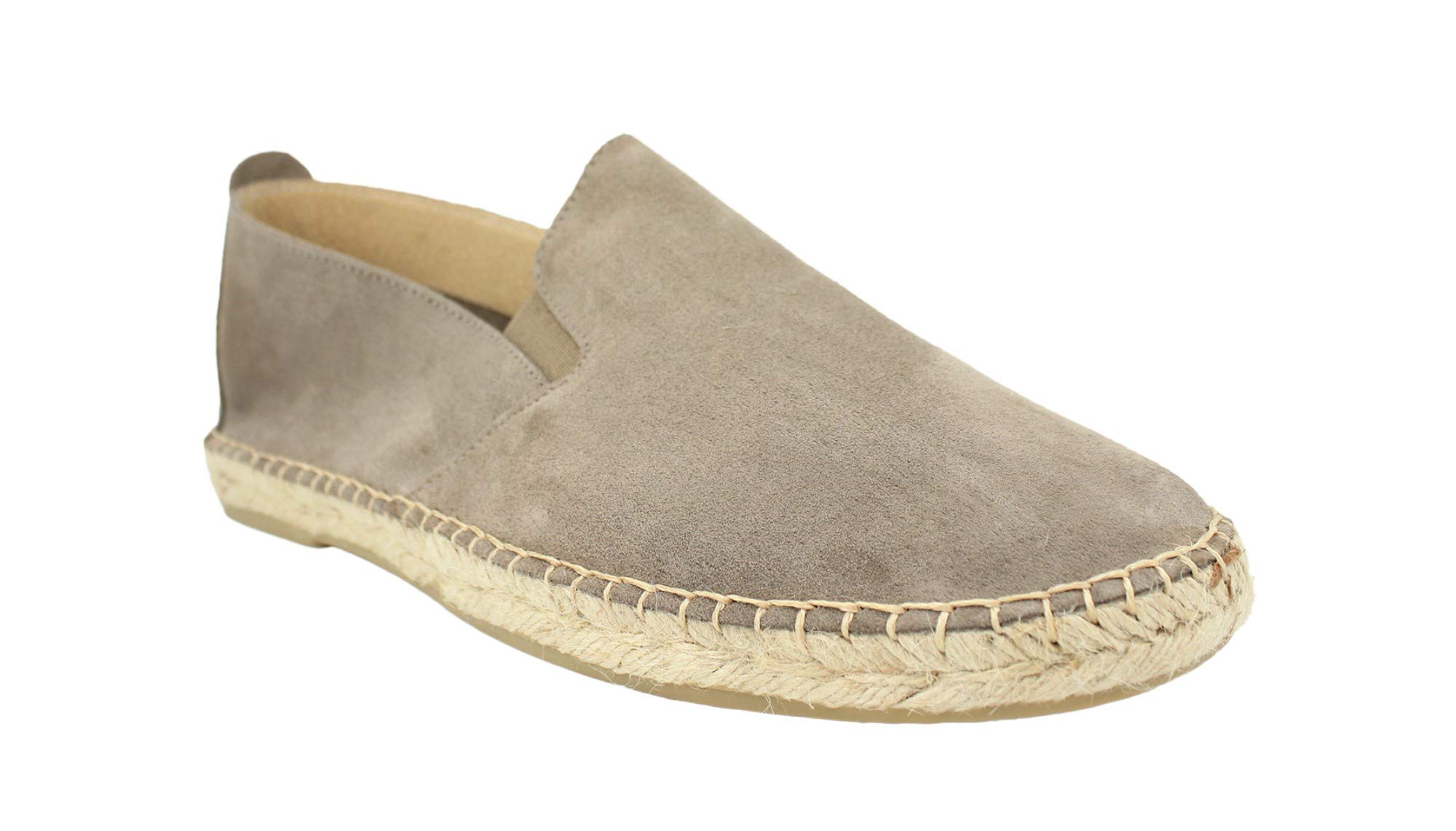 Alpargata Plana Hombre, Cangrejo Serraje - Colores - Arena, Vaquero, Kaki y Gris Ceniza