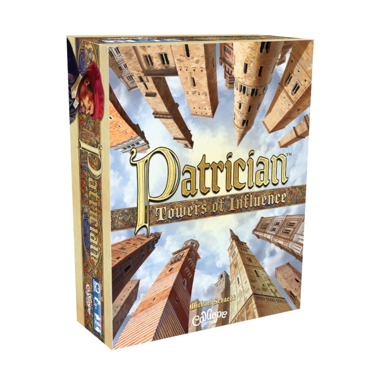 Patrician Towers of Influence, Battle of The Master Builders in Medieval Italy, Board Game for 2-5 Players Ages 8+