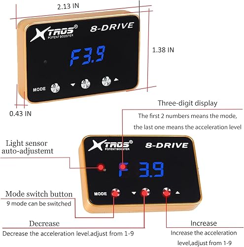 Miniatura 5 de Controlador de respuesta del acelerador de pedal para Ford F150-550 Escape Explorer Expedition Mondeo Focus (Cb8) Land Rover Discovery 456 Mazda