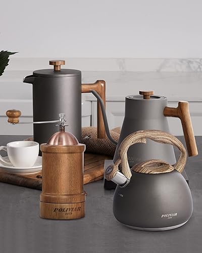 Vista 43 de Pava de té Poliviar, Black Ti Negro Ti