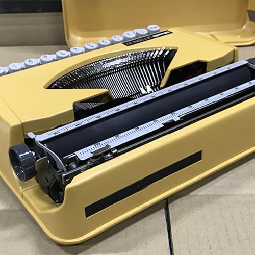 Miniatura 5 de Máquina de escribir vintage, perfecta para escribir novelas en cualquier lugar, máquina de escribir manual clásica para notas