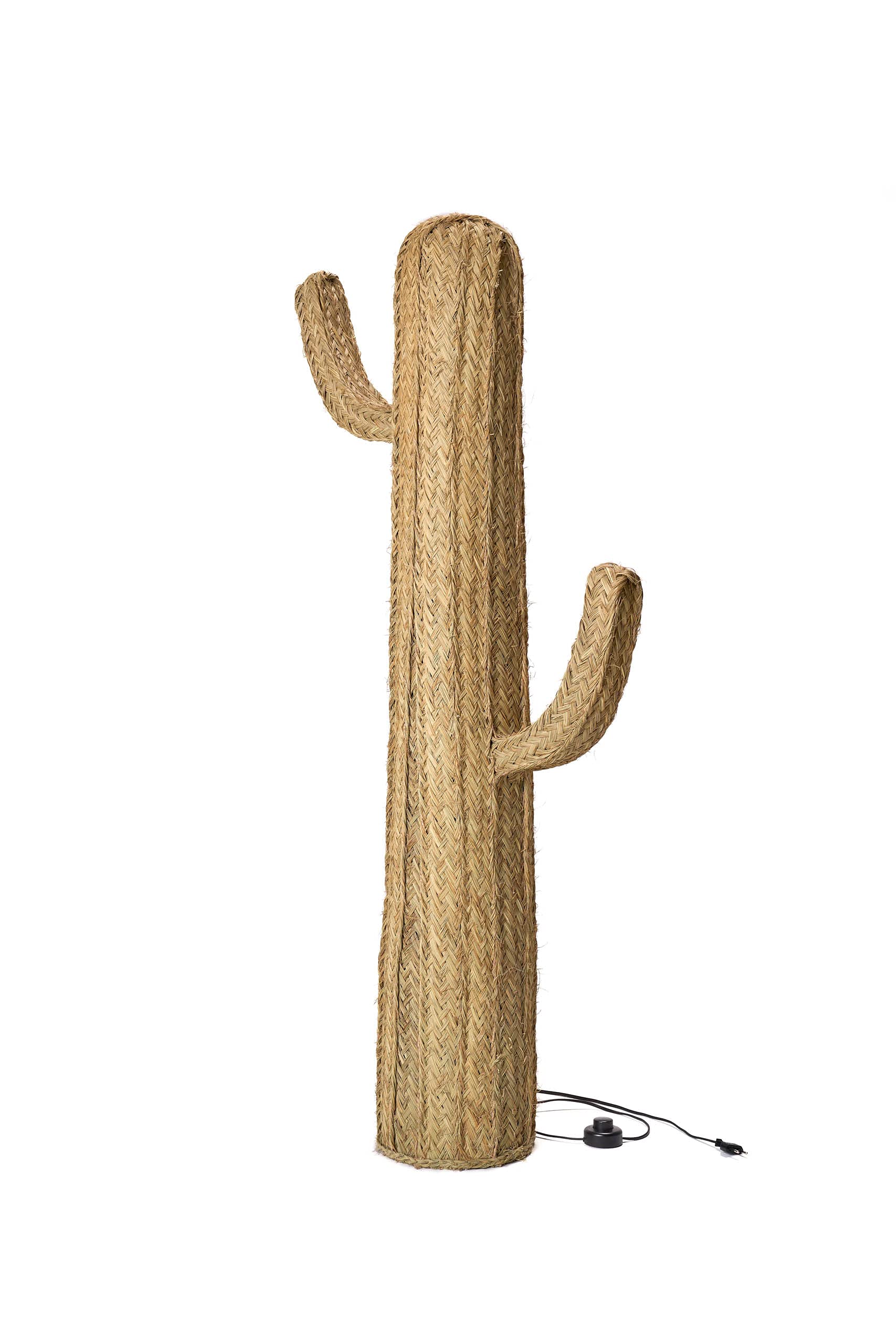 Jarapa Home Made with love Cactus de espato lámpara de pie de led para Exteriores e Interiores, decoración jardín y terraza, Adornos para salón, luz led Ambiente (105 cm)