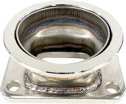 3 "V-Band Flange to T3 4 Bolts Flange Adapter for garrett T3 GT35 T70