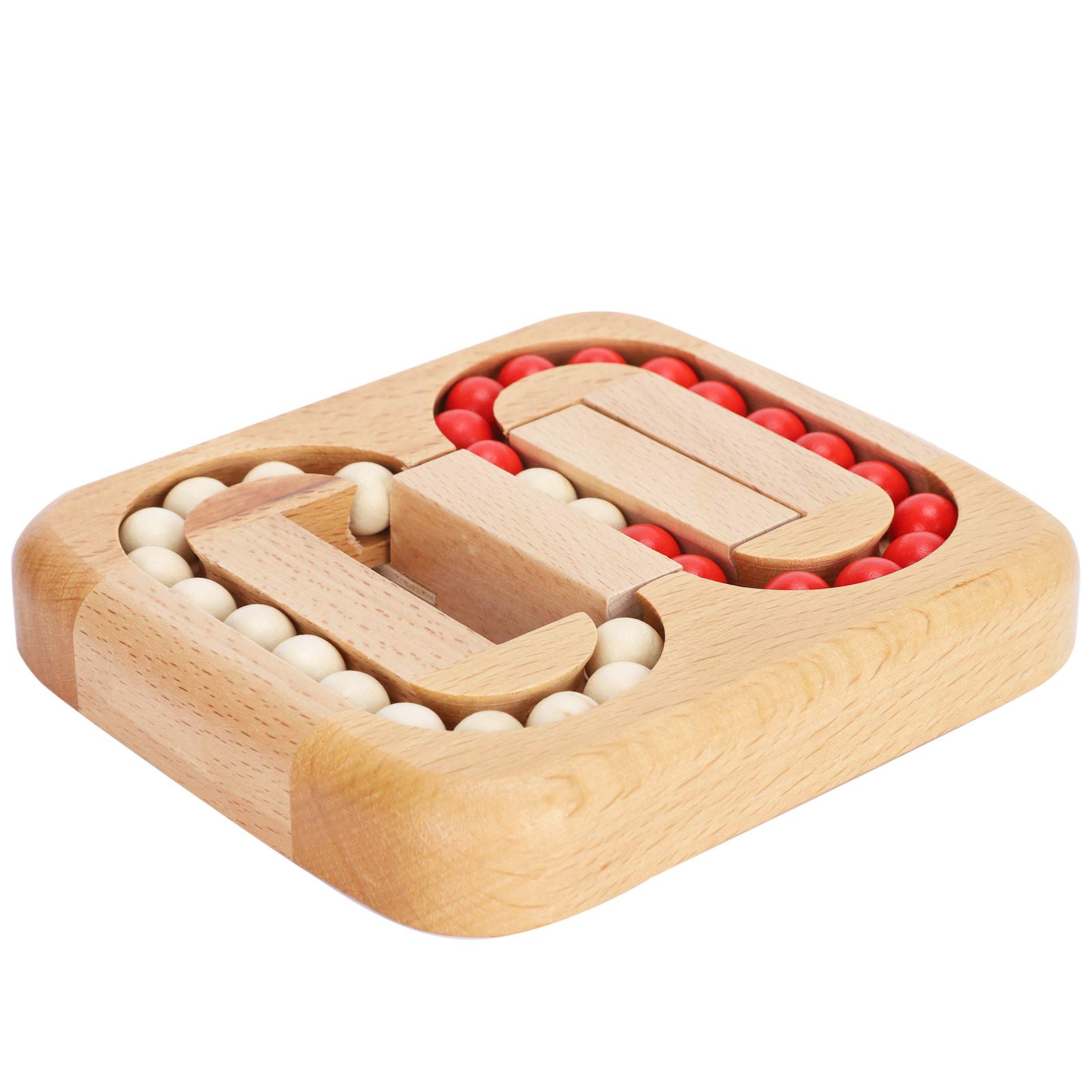 Kids & Adults Science Education Maze Game, Wooden Toy - Planar Ball Luban Unlock Puzzle for Learning & Fun - Image 2