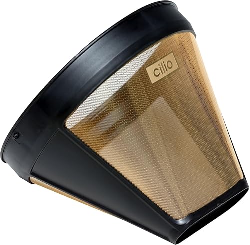 Miniatura 3 de Cilio Filtro de café tamaño 4 dorado, uno