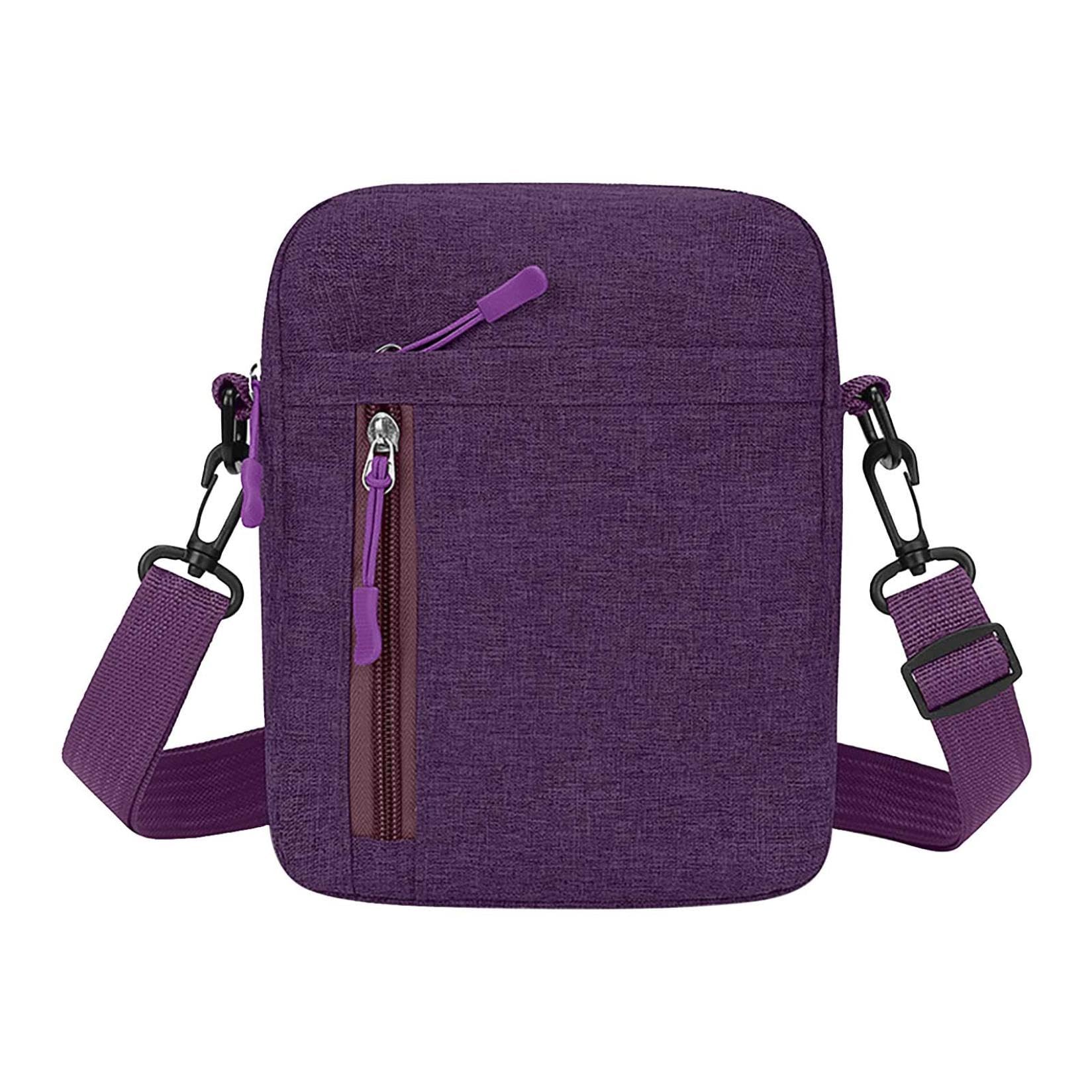 Messenger Bag Crossbody Bag Men Casual Fashionable Waterproof Light Nylon Organized Spacious Storage Daily Use
