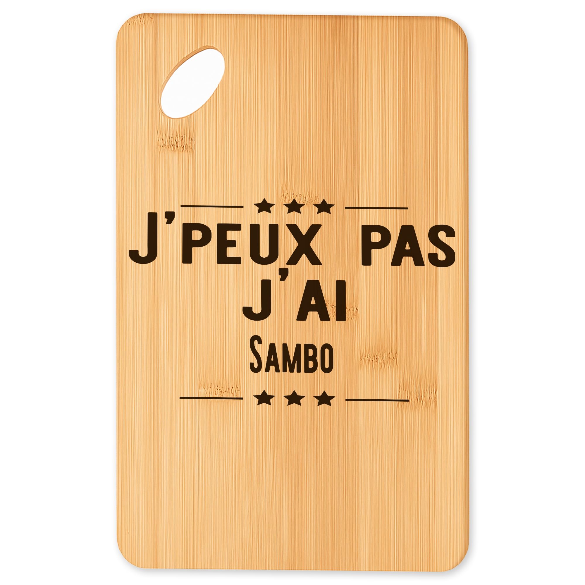 Plateau apéro en bambou Sambo pour des moments partagés entre amis