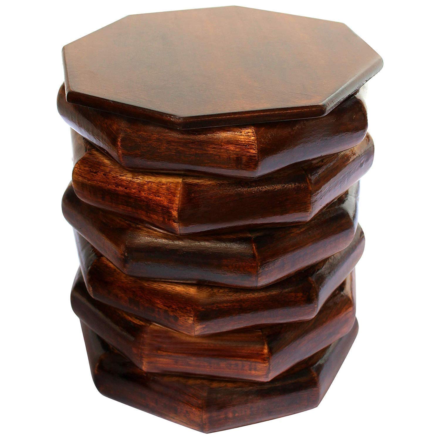 MarkOn® Wooden Stool for Living Room | Side Stool | Table for Bedroom | Stool for- Dressing Table, Bedside, Home, Office, Balcony Bed Side Stool | Kids Stools (9 inch)-image-43