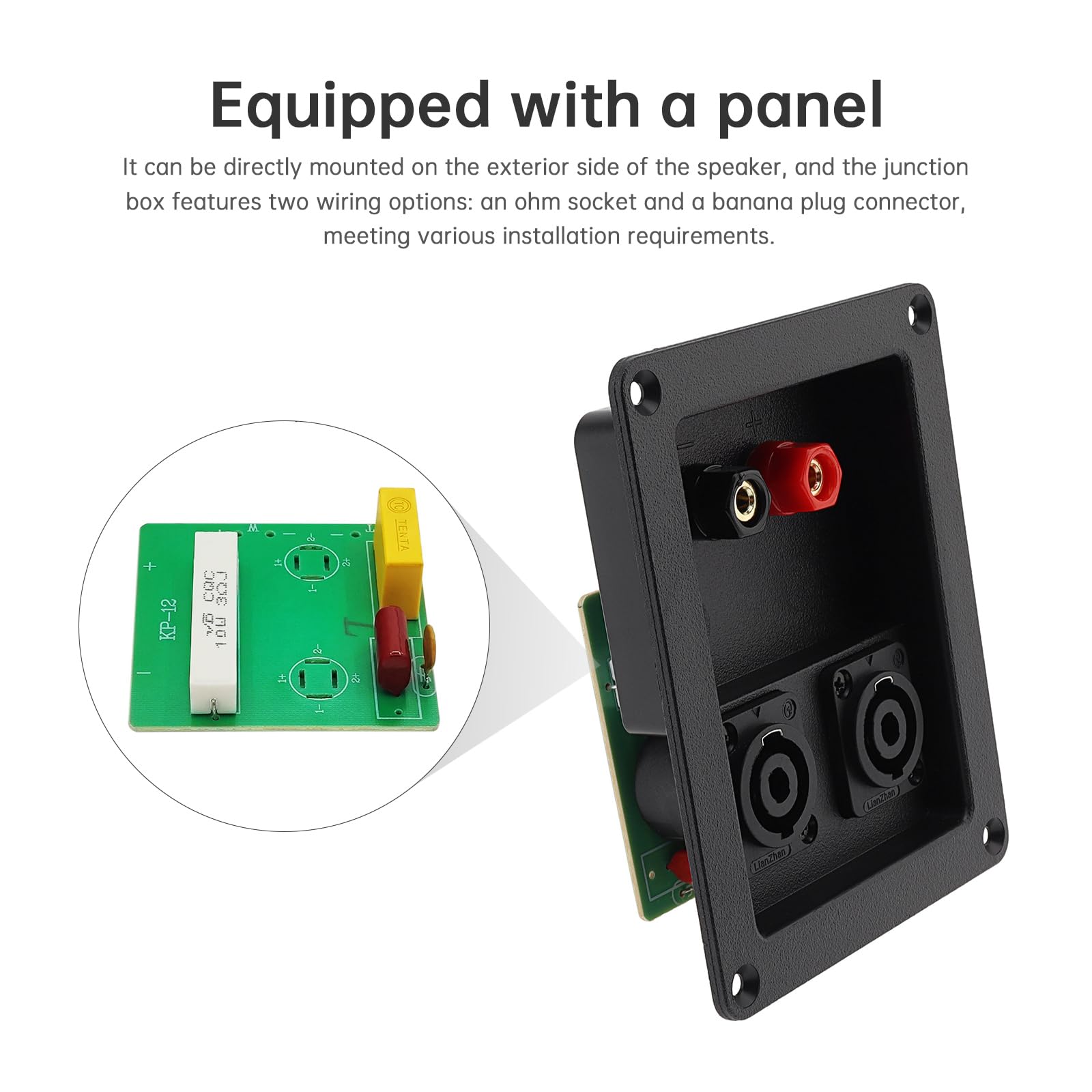 Amazon.com: DriSentri 2 Way Crossover for Speaker, 300W Max 4-8
