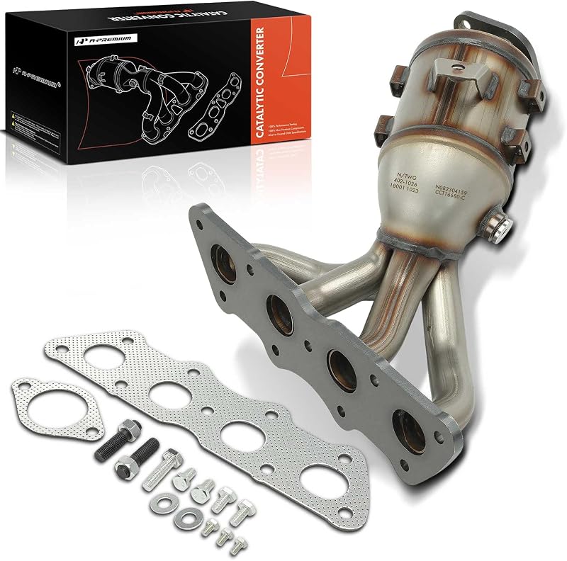 Catalisador do coletor de escape dianteiro A-Premium para Hyundai Accent, Veloster, Kia Rio e Soul – 1 unidade