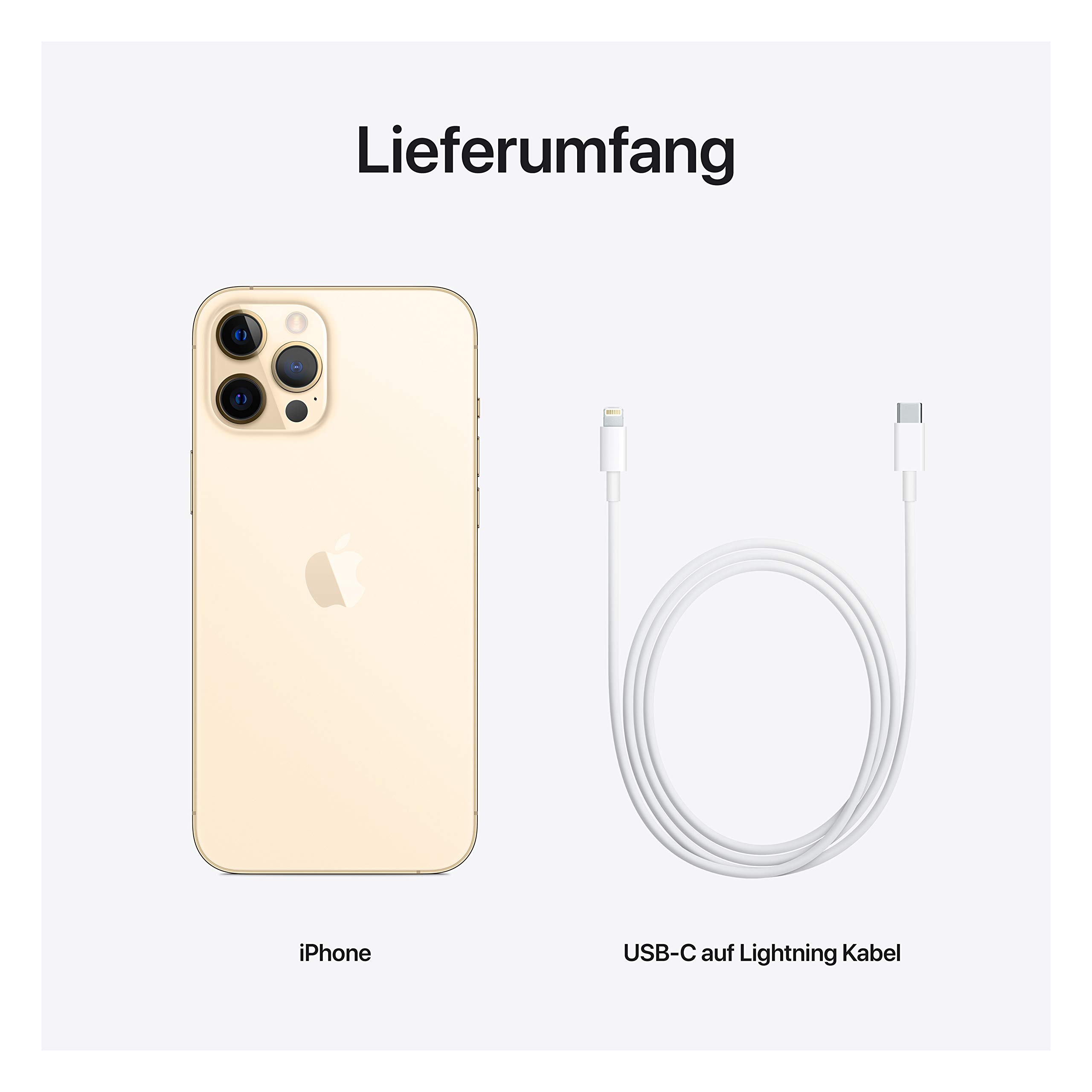 Apple iPhone 12 Pro Max, 128GB, Gold - (Generalüberholt)