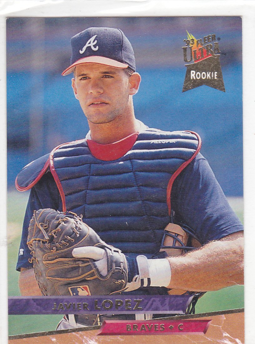 Amazon.com: 1993 FLEER ULTRA JAVY LOPEZ RC ROOKIE CARD : Sports