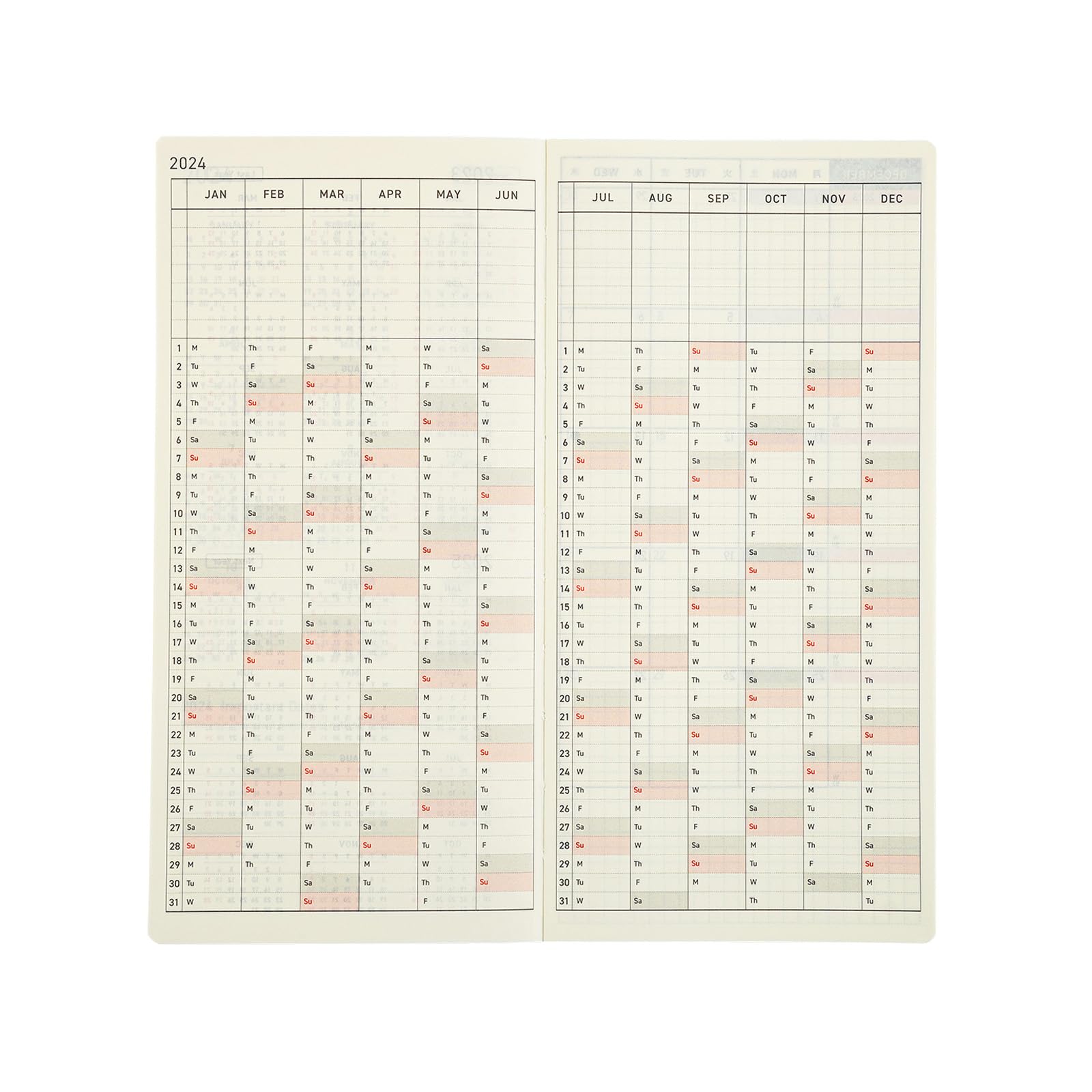 Amazon.co.jp: ほぼ日手帳 2024 weeks 英語版 岡本太郎/3つの顔 1月
