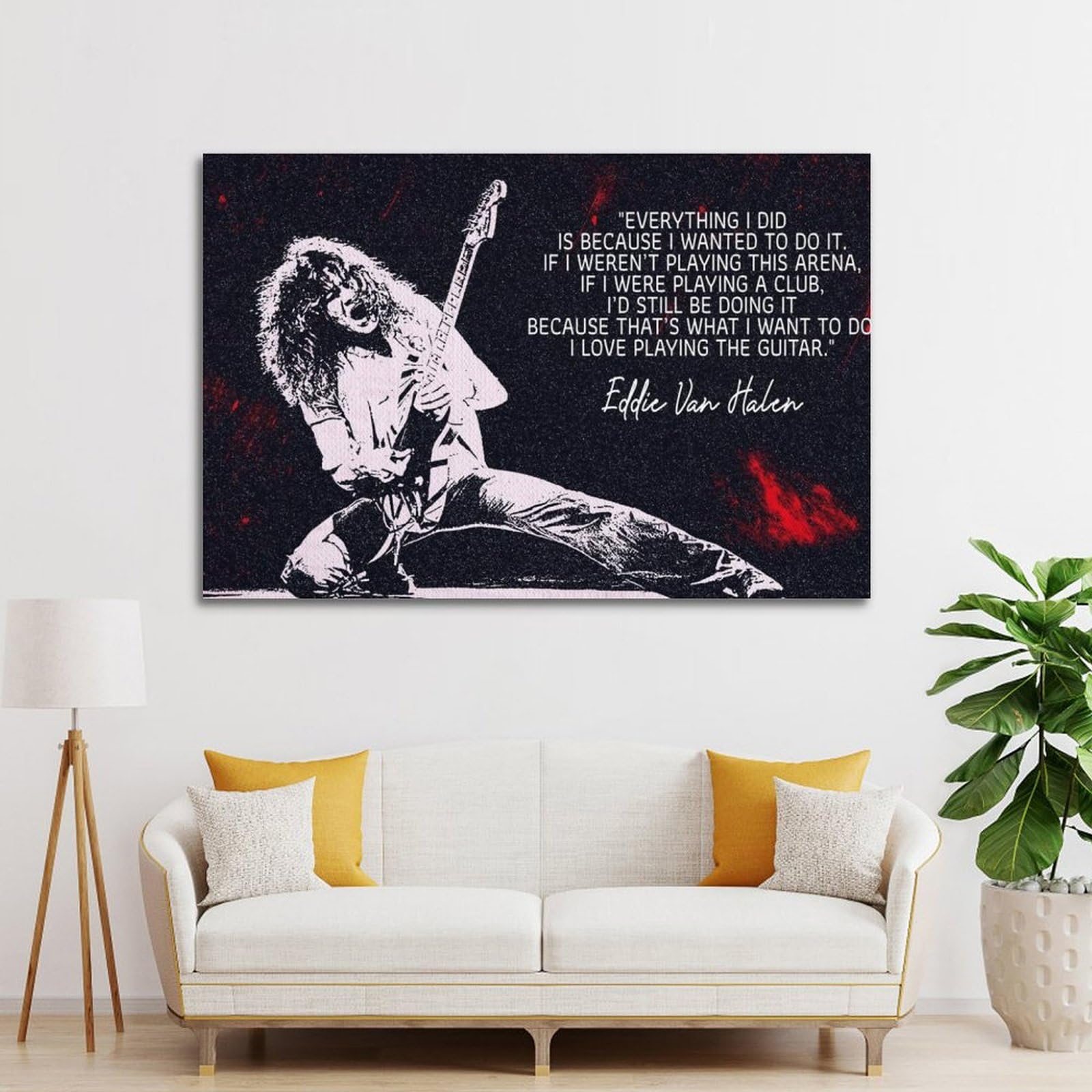Amazon.com: Stninst Eddie Van Halen Poster for Bedroom Aesthetic