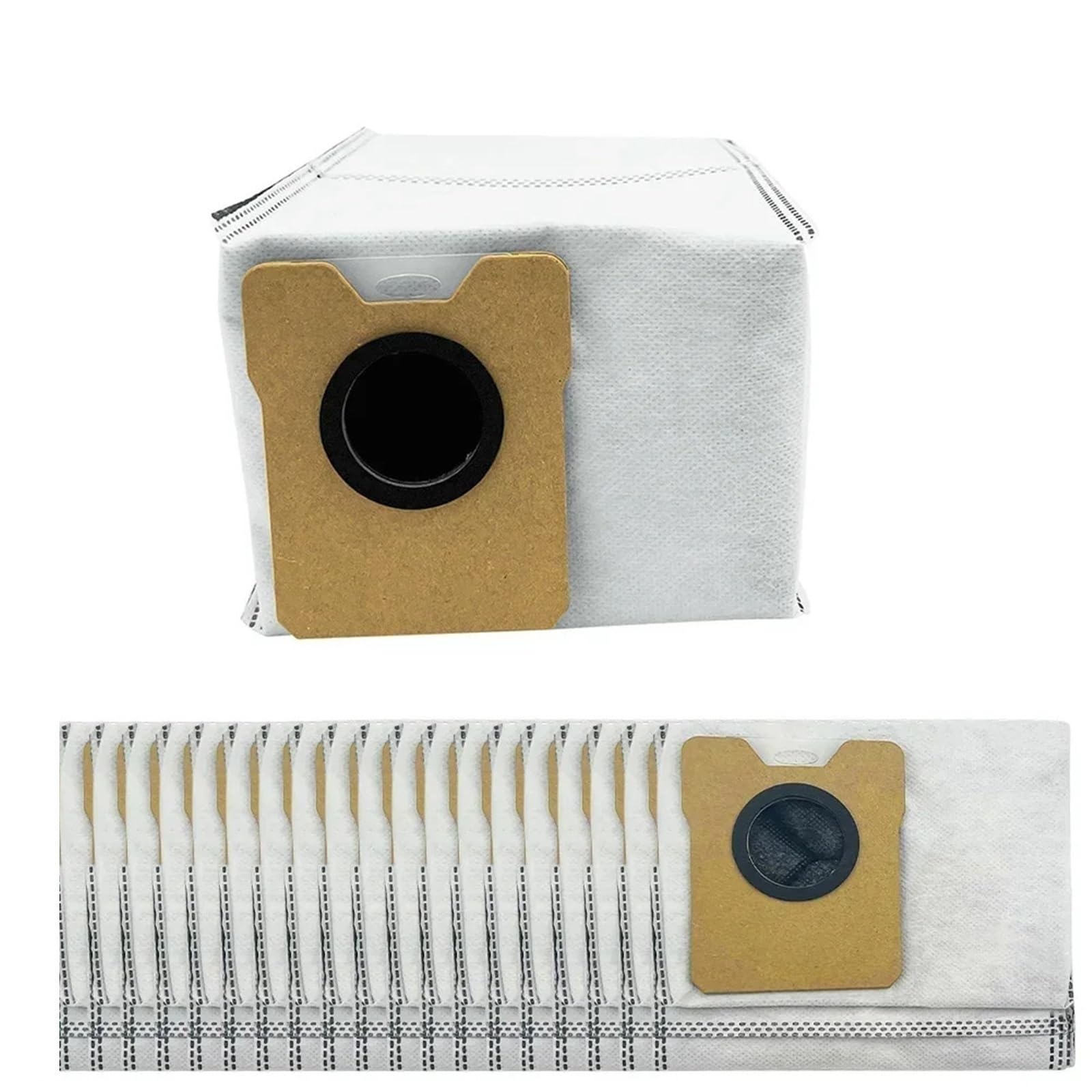 Bolsas For Polvo De 3,3 L De Gran Capacidad, Compatibles Con Aspiradoras Eufy, C10 Y C20, Y Piezas De Limpieza For Aspiradoras Omni.(20pcs)