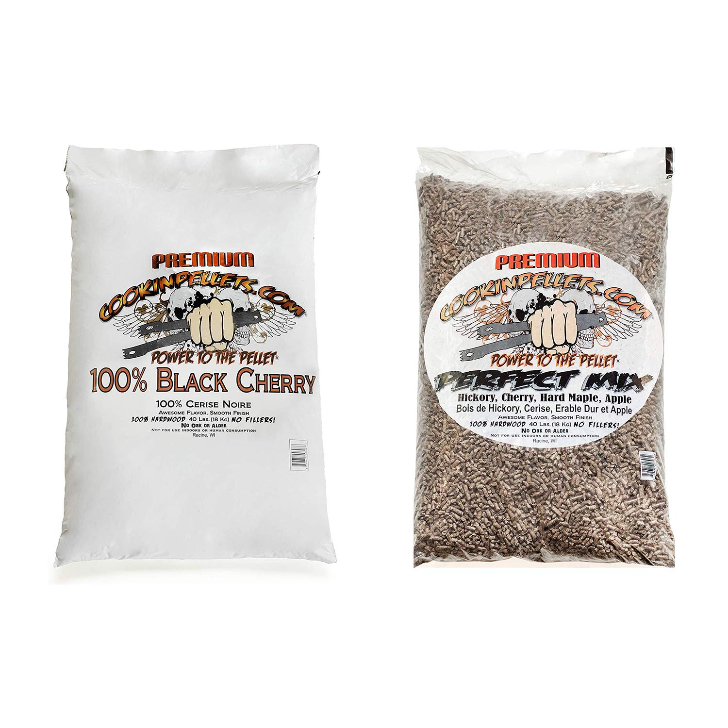 Buy CookinPellets Black Cherry Smoker Smoking Hardwood Wood Pellets, 40