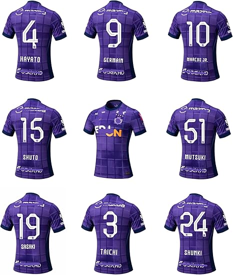 おまけあり　9 ジャーメイン良　サンフレッチェ広島　ユニフォーム　XL Amazon.co.jp: [HALASRTB] 2025シーズン サンフレッチェ広島 全員