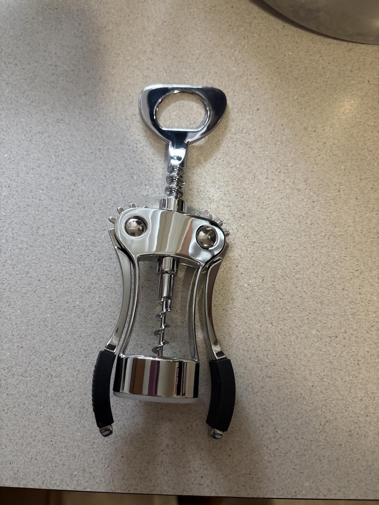 STISERY Heavy-Duty Zinc Alloy Wing Corkscrew