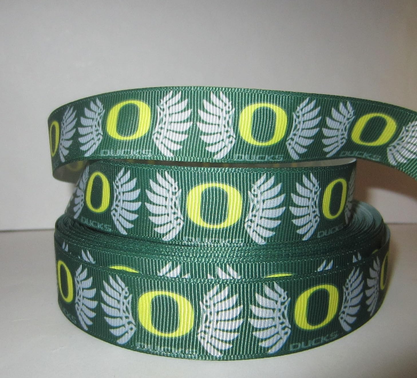 Grosgrain Ribbon Ducks Printed are for Hair Bows Crafts Gifts and More 7/8 inch (3 Yards)