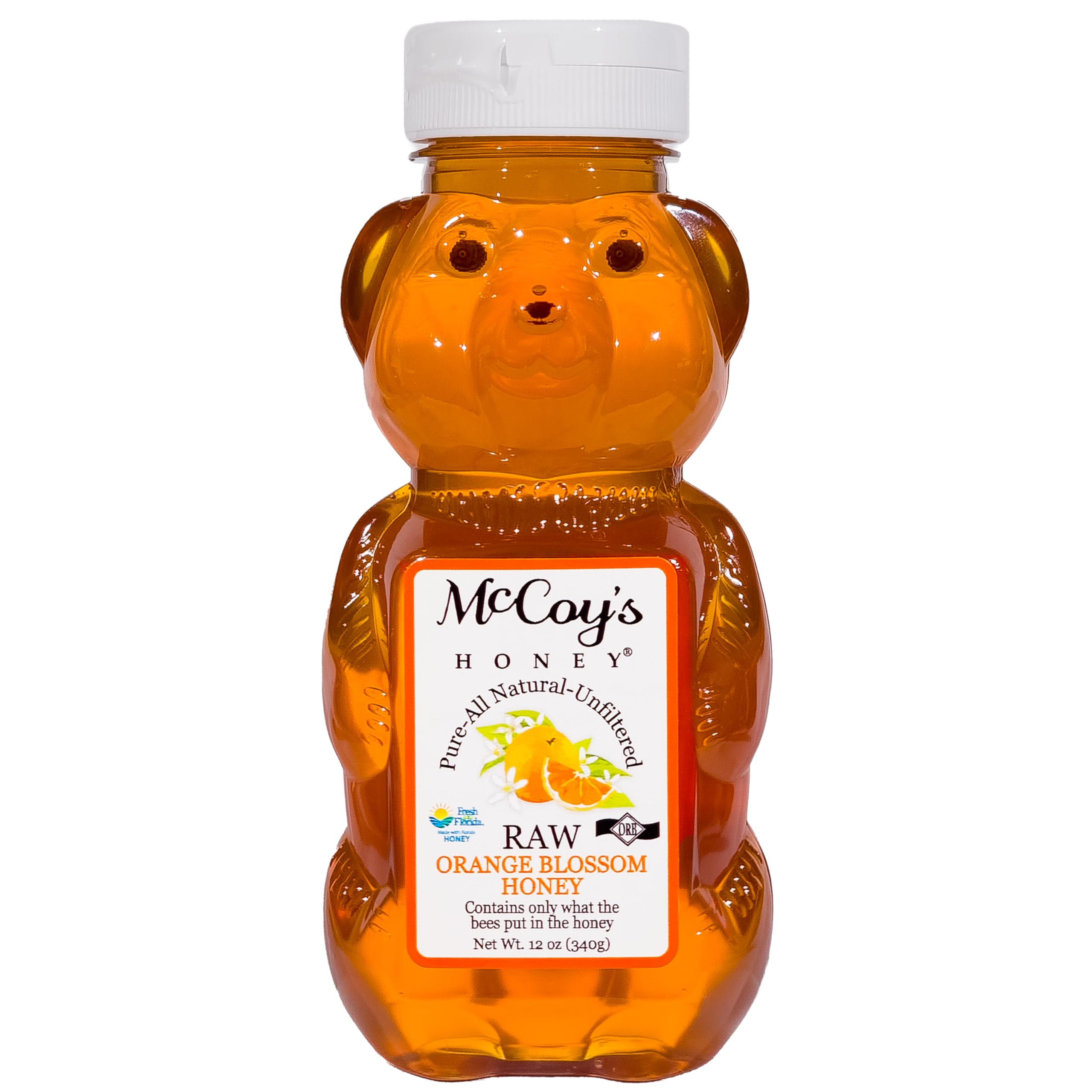 Amazon.com : McCoy's Honey - 100% Pure, Raw Honey - Orange Blossom