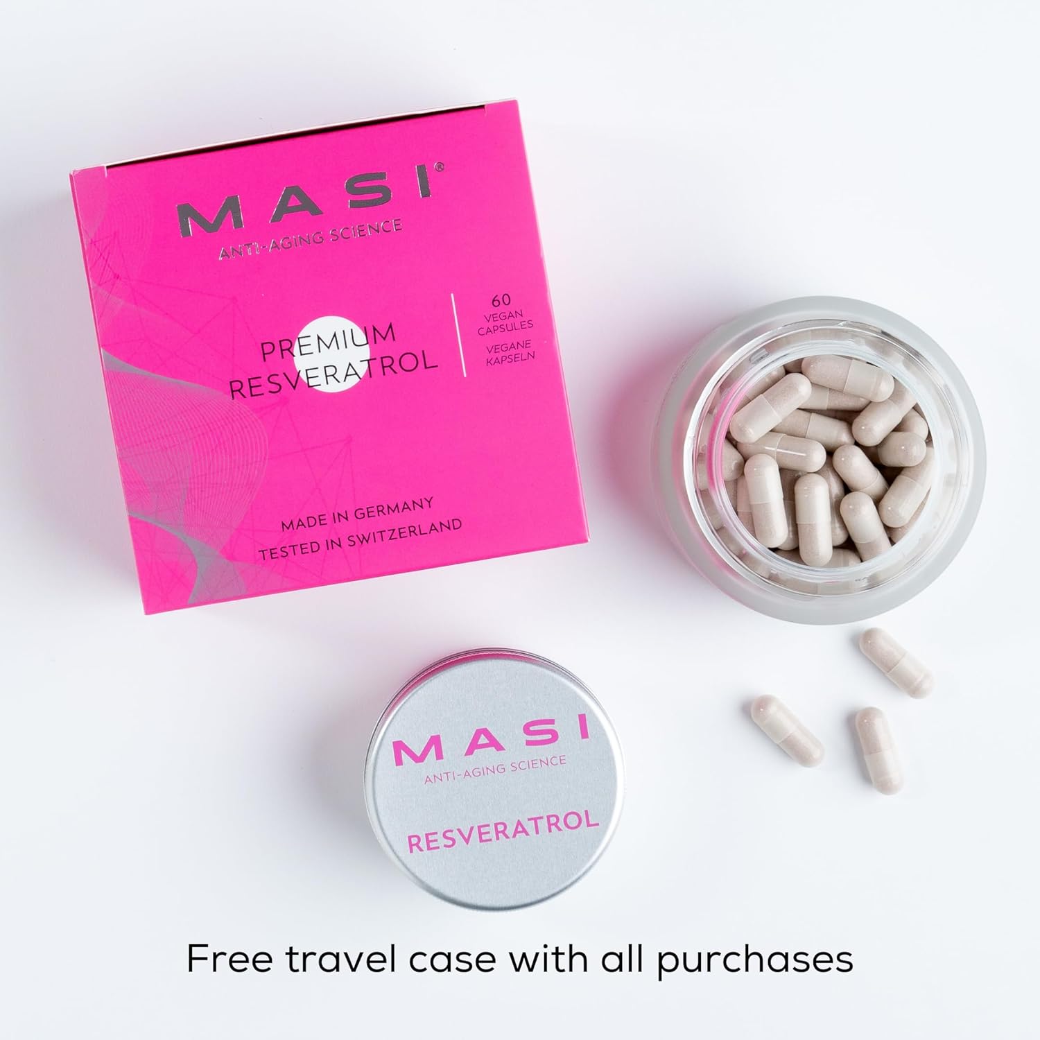 Resveratrol Supplement – 250mg, 60 Capsules, 1 Bottle | Made in Germany, Swiss‑Tested | SIRT1 Activator for Heart, Brain & Longevity | Vegan, Non‑GMO - Image 8