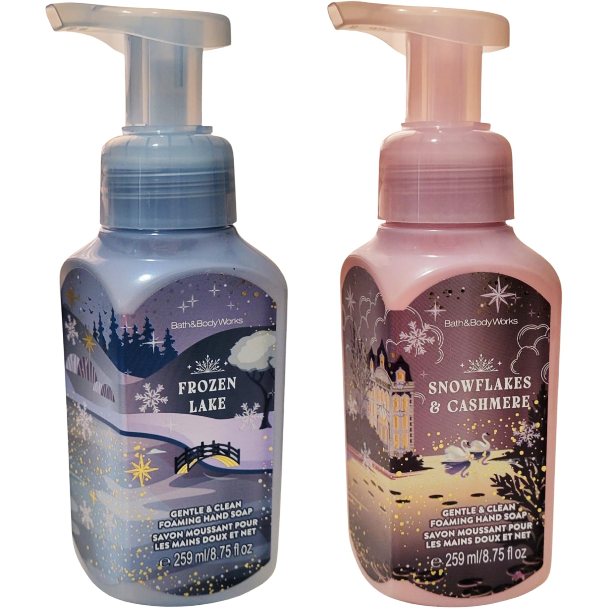 Bath & Body Works Foaming Hand Soaps 259ml, 2-Pack (Frozen Lake