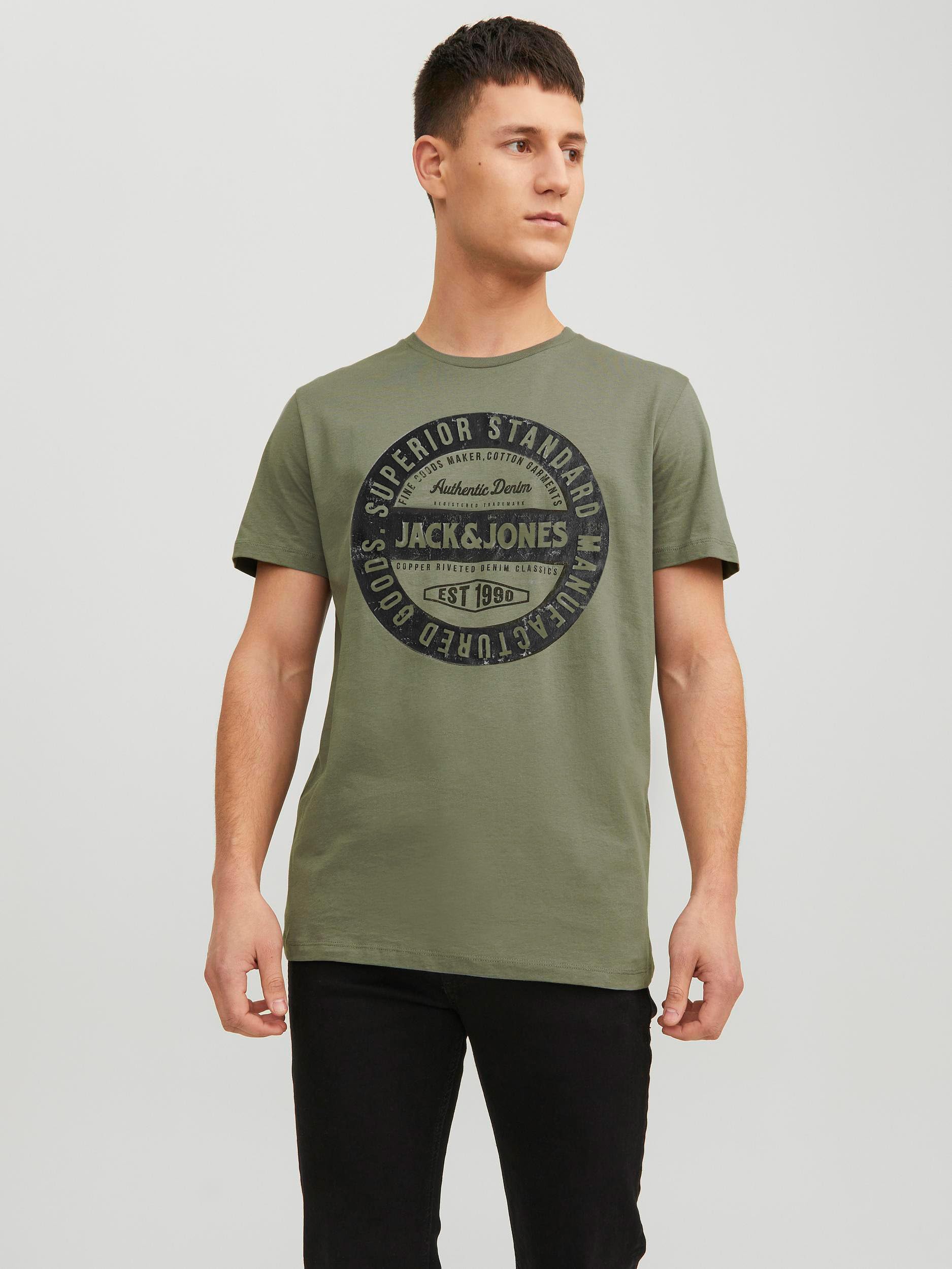 JACK & JONES Slimmix Camiseta Hombre
