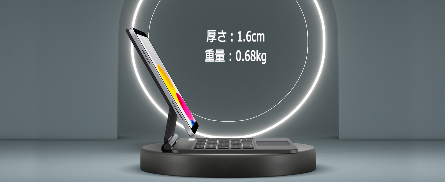 EAMPANG マジックキーボード　iPad Pro 11 11インチiPad Pro（M5/M4）用 Magic Keyboard - 日本語 - ブラック