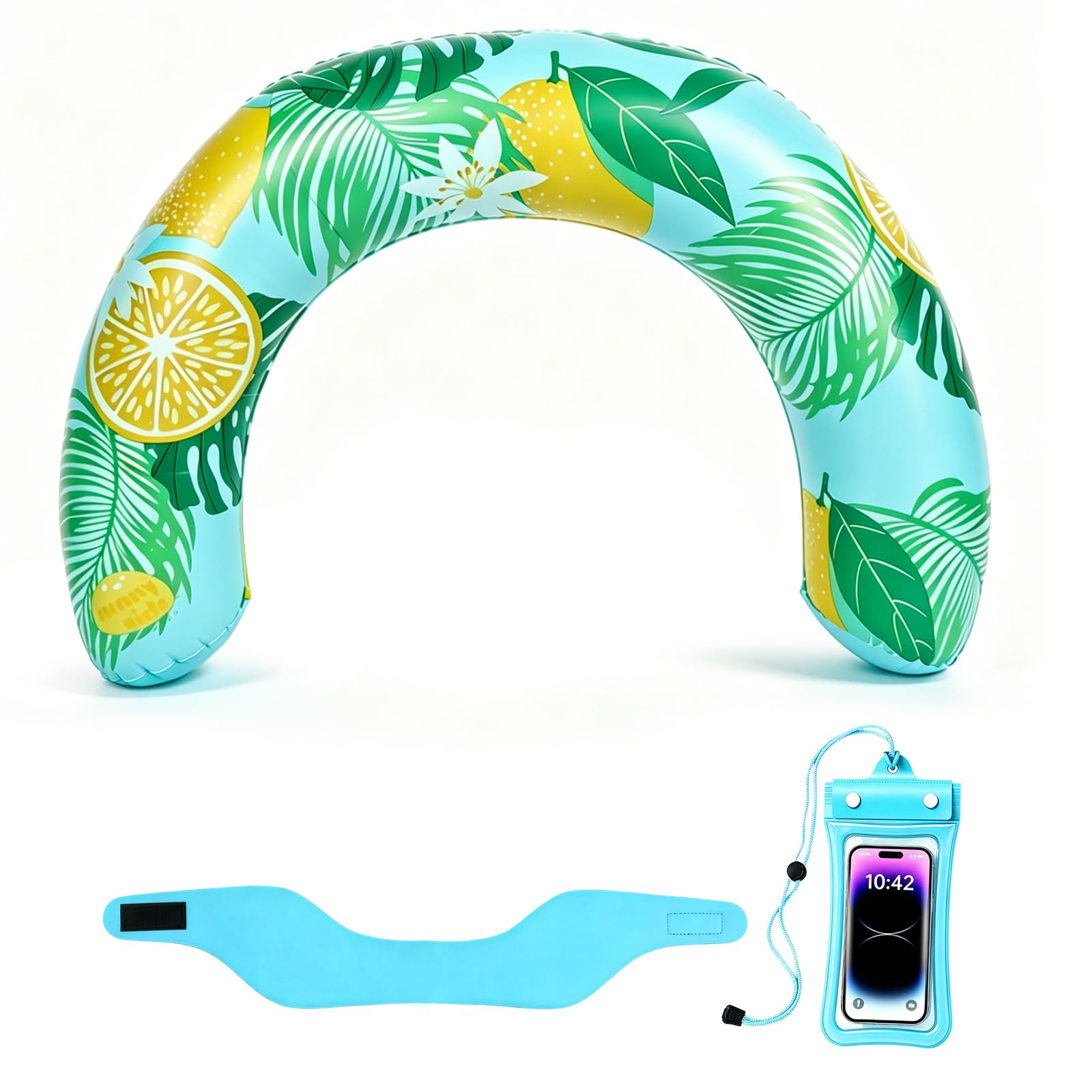 Inflatable Pool Rafts (Blue, 1PC)