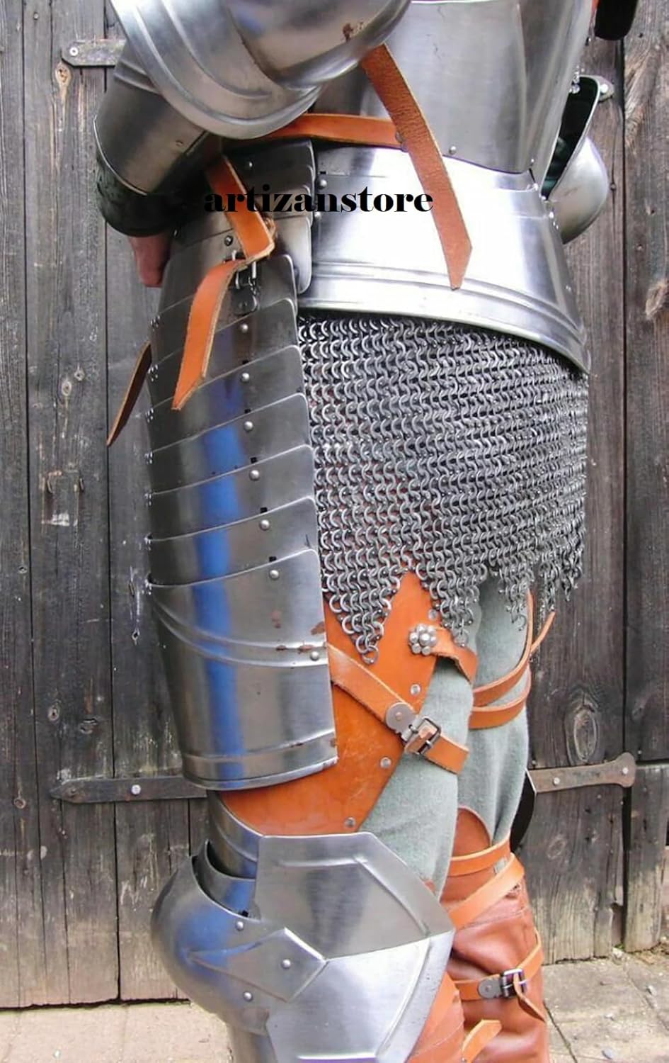 ARTIZANSTORE Medieval Full Gothic Full Suit Of Armor Heavy Costume For wearable Roleplay Full Body Suit Of Armour | Halloween Costume