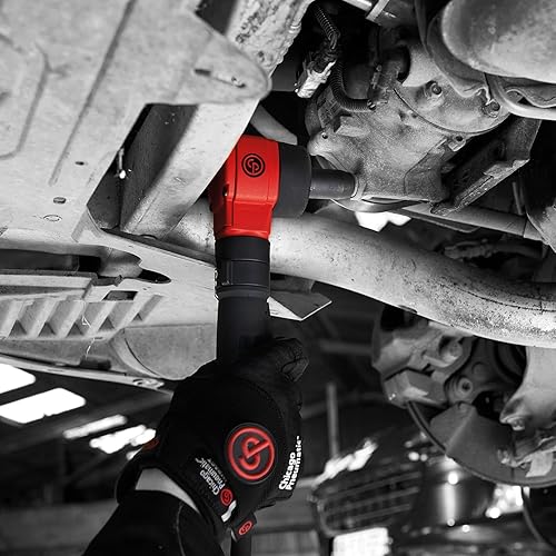 Miniatura 7 de Chicago Pneumatic CP7737 Llave de impacto angular de 12 pulgada, martillo único, accionamiento directo, par máximo de 221 ft.lb, 9000 RPM