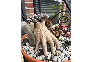 TAYASH Funny Horror Hand Concrete Flower Pot: The Trick or Treat of Garden Decor