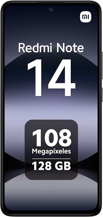 XIAOMI Redmi Note 14 4G NFC (6.67'' - 6/128GB) أسود