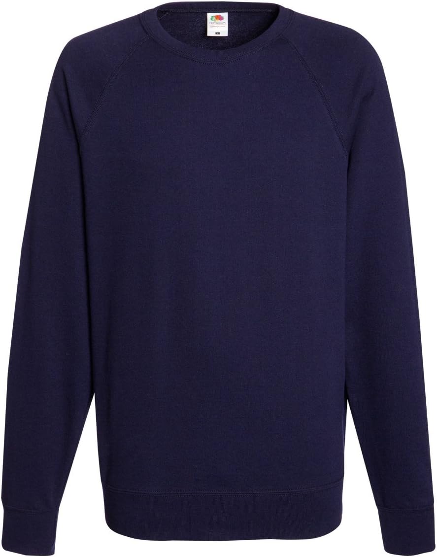 Men's Fruit Of The Loom Raglan Sweatshirt - Classic Olive, XX-Large, 80% Cotton/20% Polyester Blend - View #8