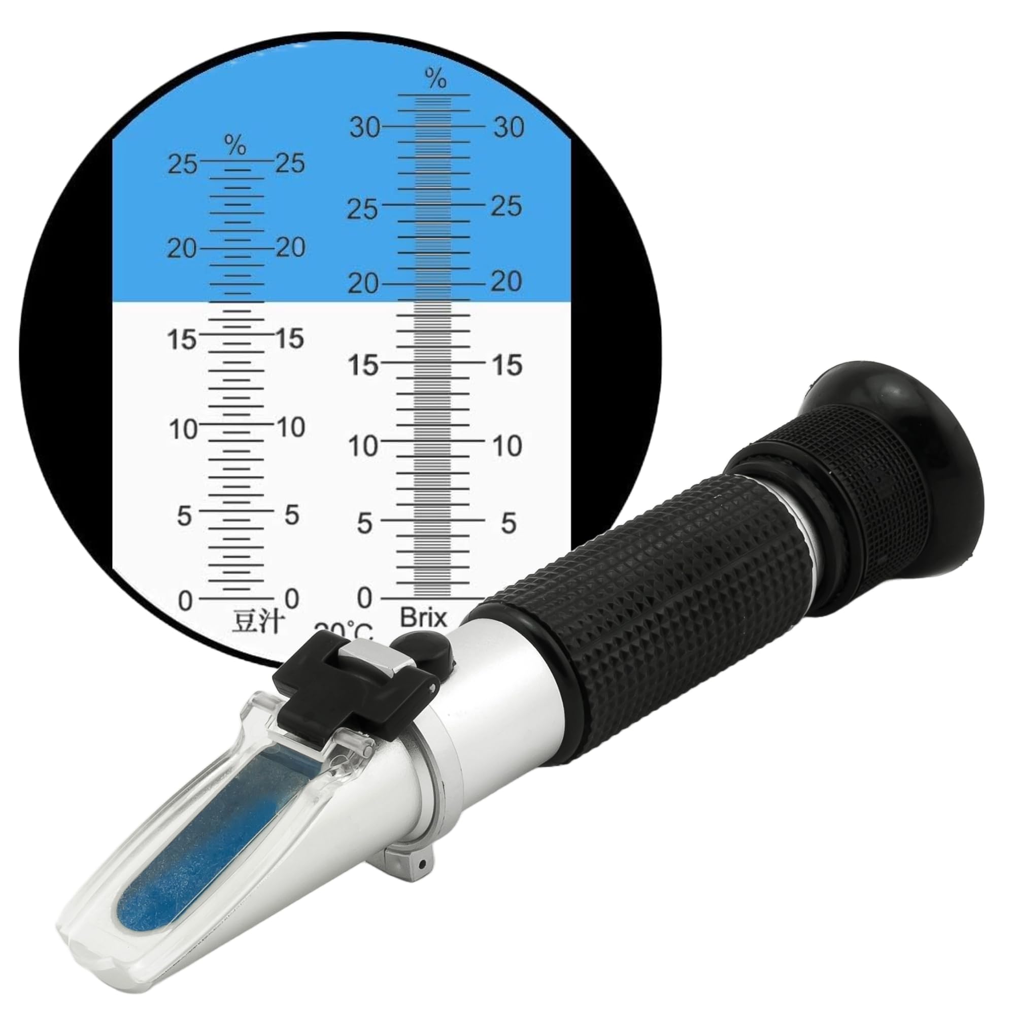 LABART Optical Refractometer for milk 0-25% Soybean 0-32% Brix