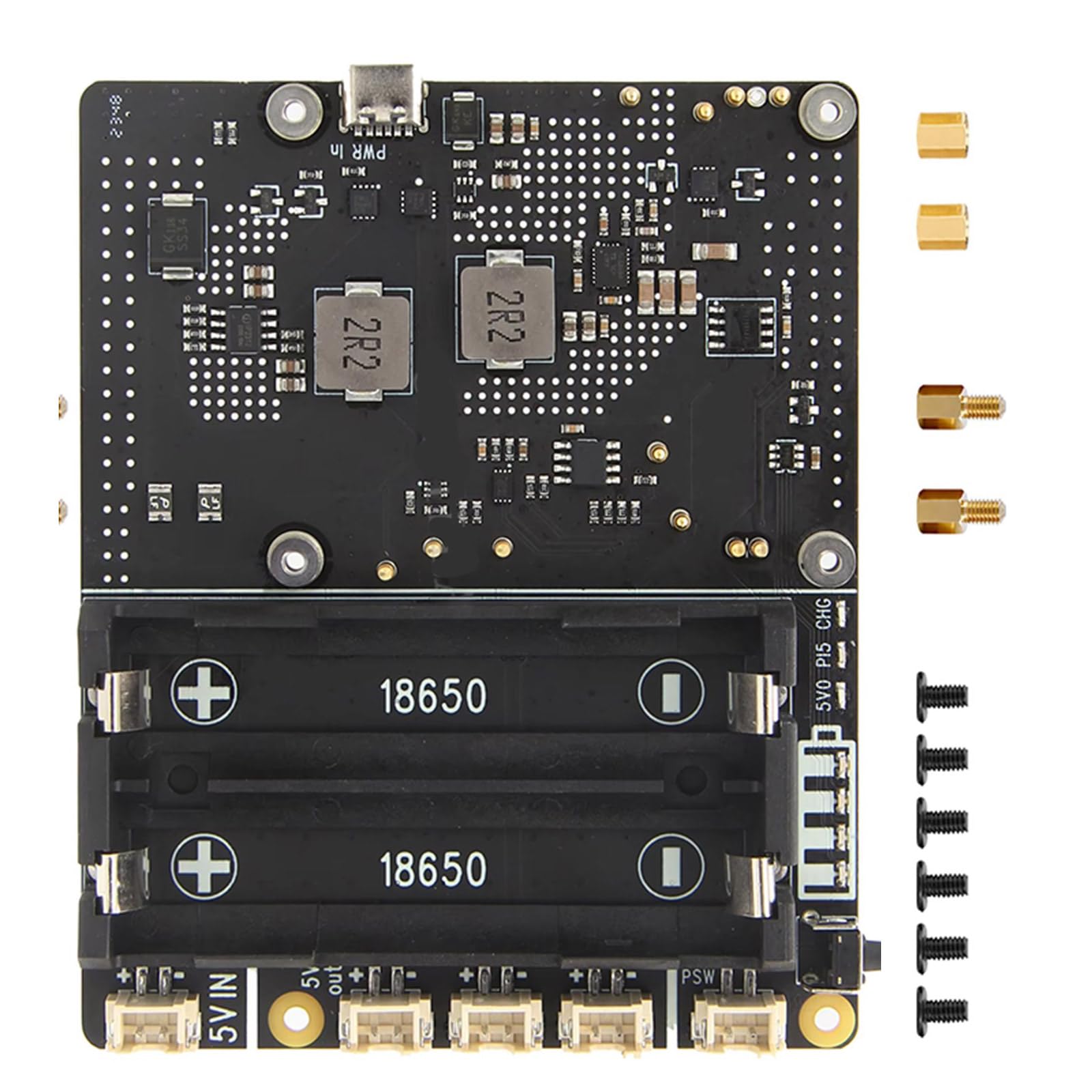 Carte de gestion de l'alimentation sans interruption X1201 UPS 5A compatible - 8