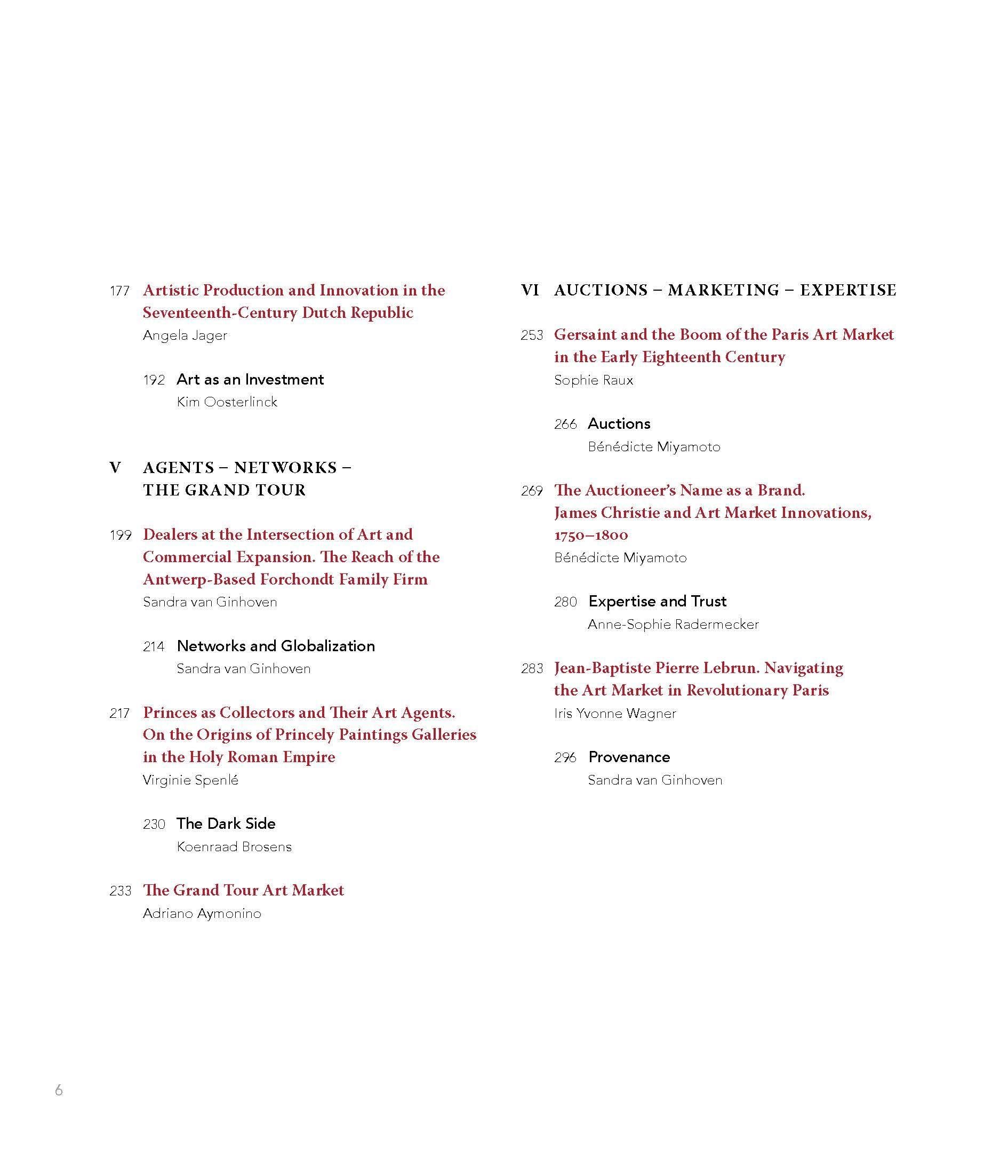 Dealing in splendour: A History of the European Art Market
