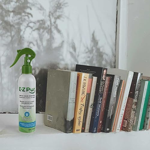 Miniatura 4 de E-Z Pur - Removedor de olores de humo, elimina perfectamente el olor fuerte, deja atrás aromas frescos y limpios, seguro para personas y mascotas,