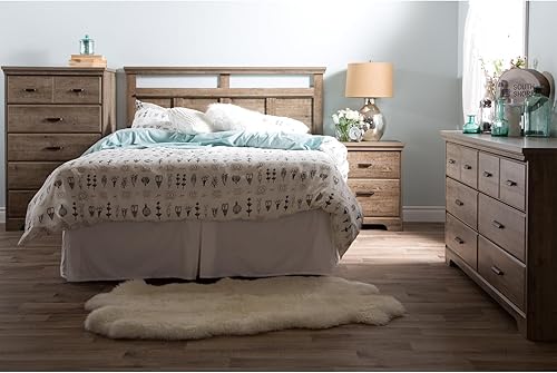 Miniatura 4 de Cajonera de 5 cajones South Shore Versa Collection, Madera, Weathered Oak