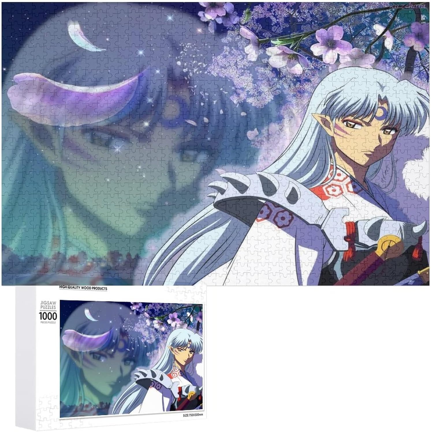 犬夜叉 パズル300 500 1000ピース 初心者の大人と子供 おもちゃ パズル 部屋の飾り 木製のパズル わいい飾 りアニメーション 壁掛け Jigsaw Puzzle かわいい