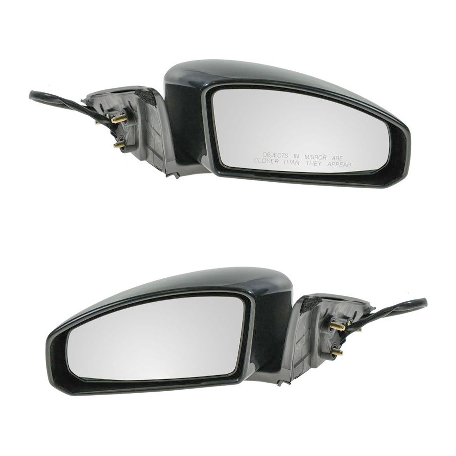 TRQ Power Side View Door Mirrors Left & Right Pair Set for 03-07 Infiniti G35 Coupe